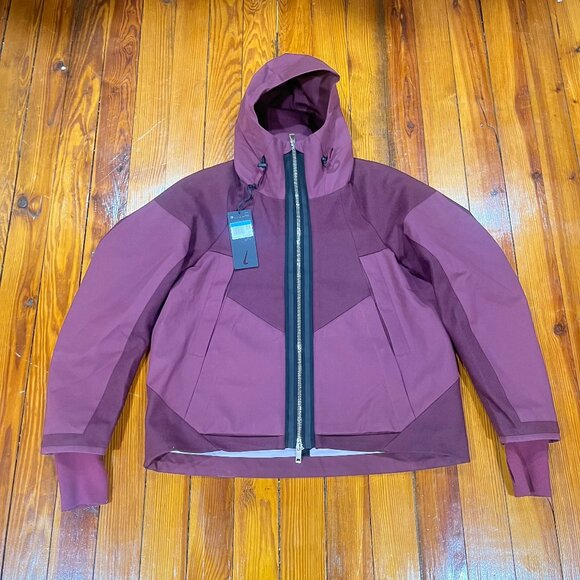 Nike Every Stitch Considered Work Shell Jacket Burgundy Men's Medium FD6422-610
